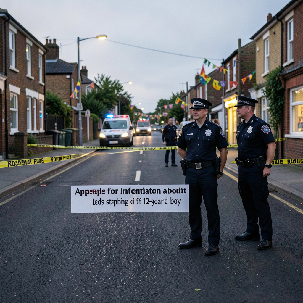 Police appeal after 13-year-old boy stabbed near Leeds West Indian Carnival
